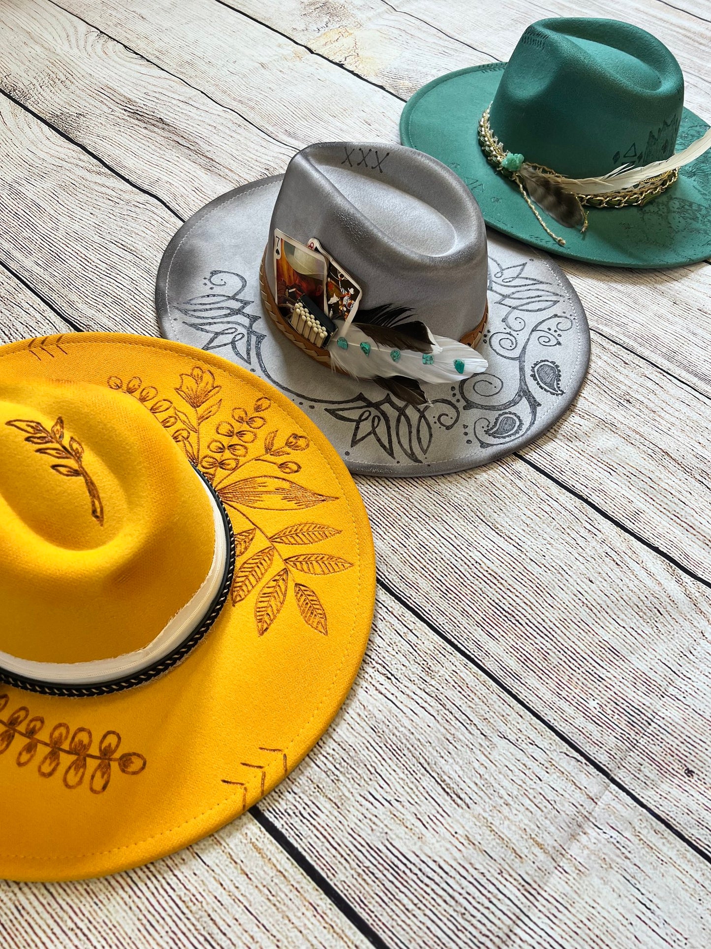 7/17 - Brimmed Hat Burning Workshop - Chris Daniel Winery - Quincy, WA.