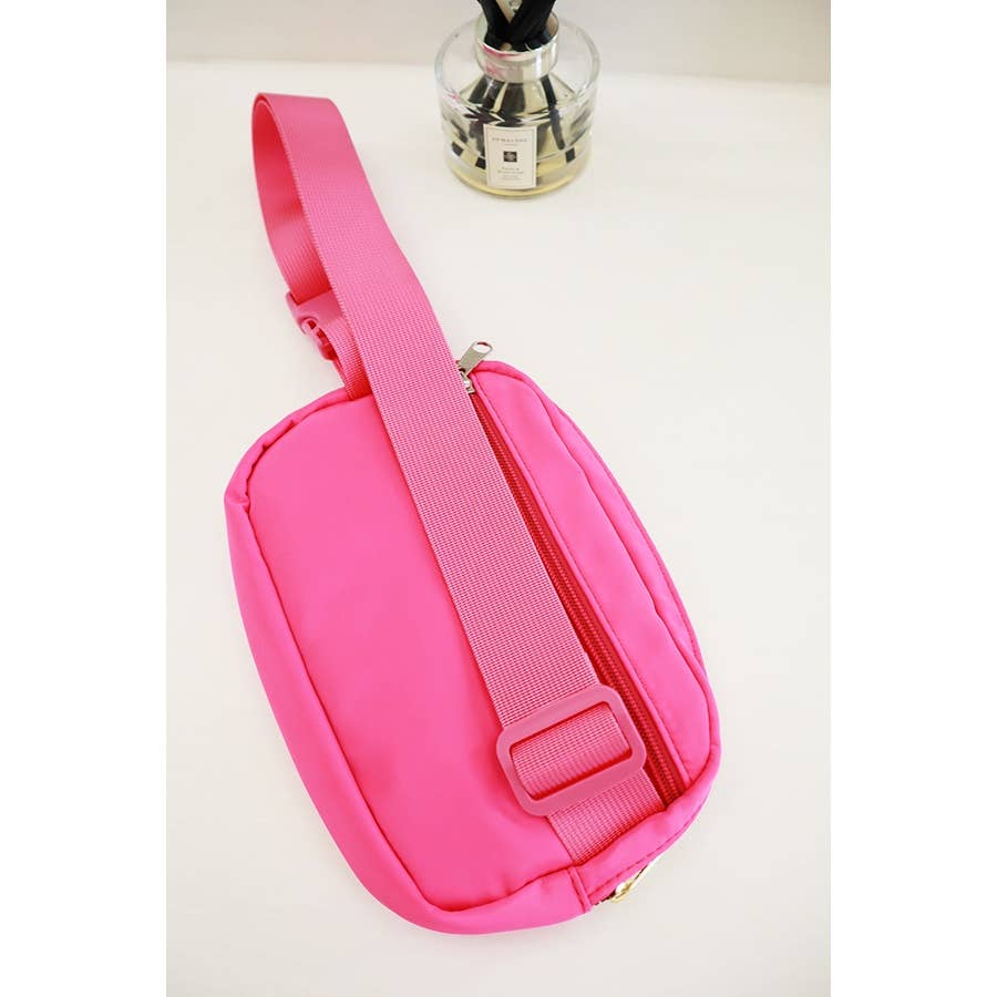 Solid Color Crossbody Bag | Belt Bag | Sling bag | Fanny Pack | Fanny Bag