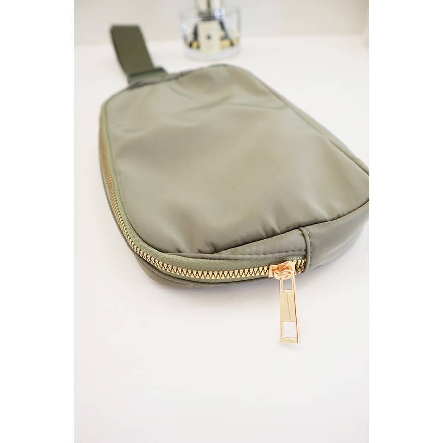 Solid Color Crossbody Bag | Belt Bag | Sling bag | Fanny Pack | Fanny Bag